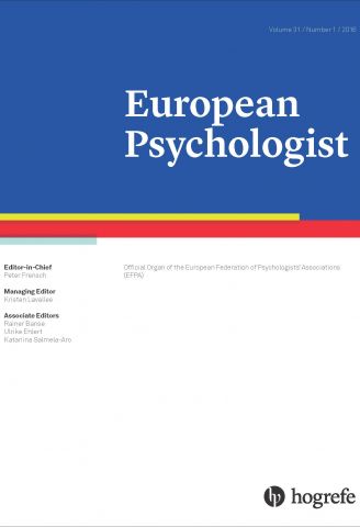 Recent Publications_EuropeanPsych