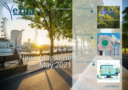 Efpa News magazines - cover may 2021